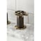 Kingston Brass Widespread Bathroom Faucet with Push PopUp, Antique Brass KS1413CG - alternate 2